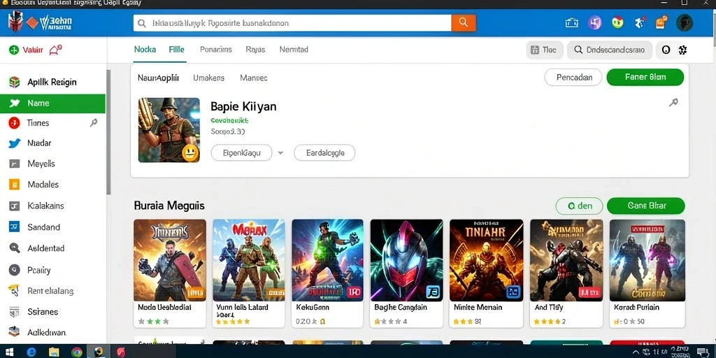 Tampilan antarmuka yang user-friendly dan menarik.