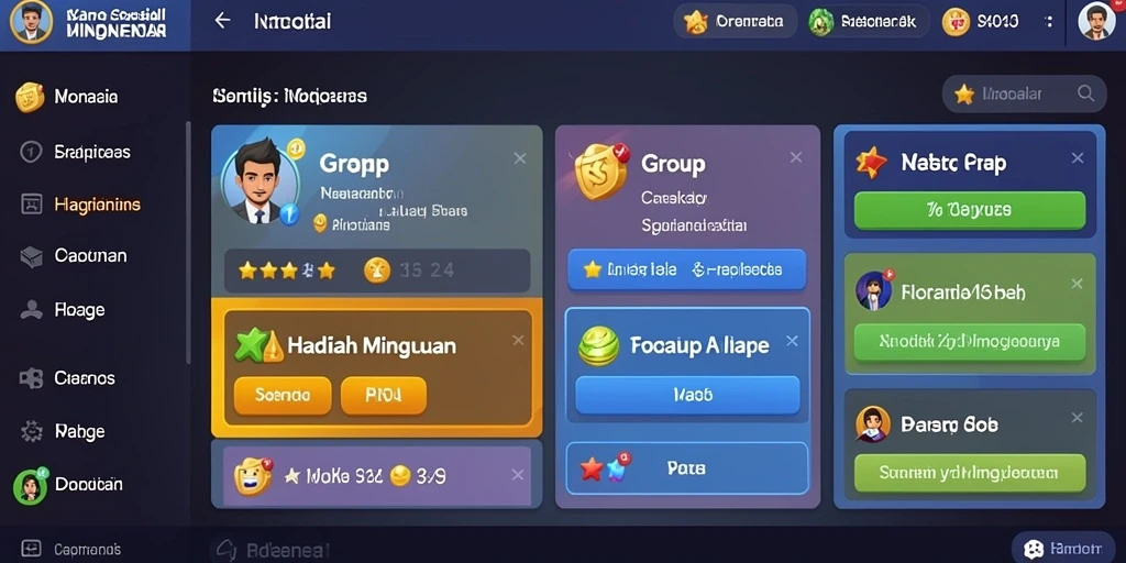 Tampilan permainan slot yang memikat untuk memenangkan jackpot.