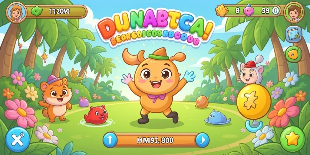 Tampilan antarmuka utama yang menarik dan mudah dipahami.
