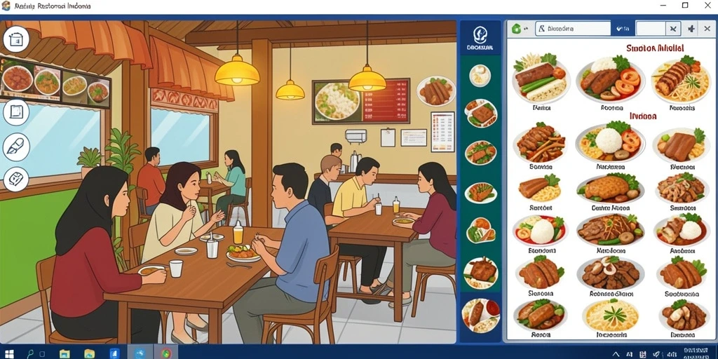 Antarmuka yang menarik dan mudah dinavigasi.