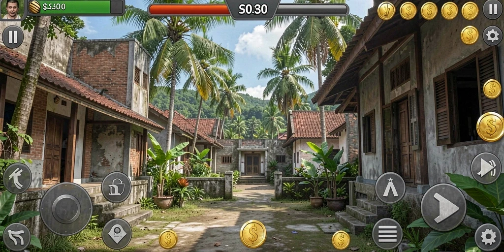 Tampilan grafis yang mengesankan dan penuh warna.