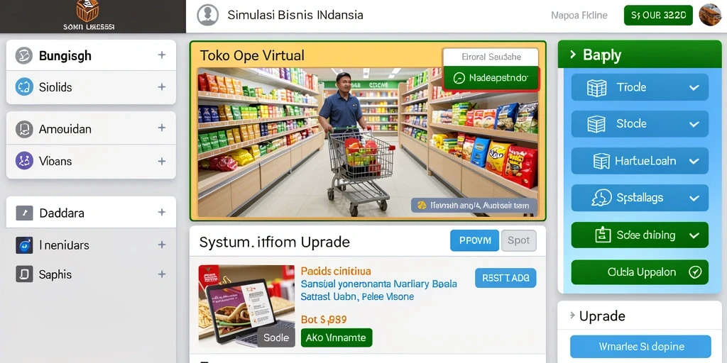 Tampilan antarmuka pengguna yang intuitif dan ramah.