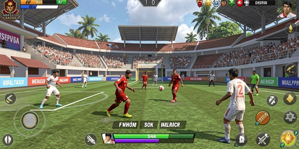 Tangkapan layar petualangan seru dalam P200M.