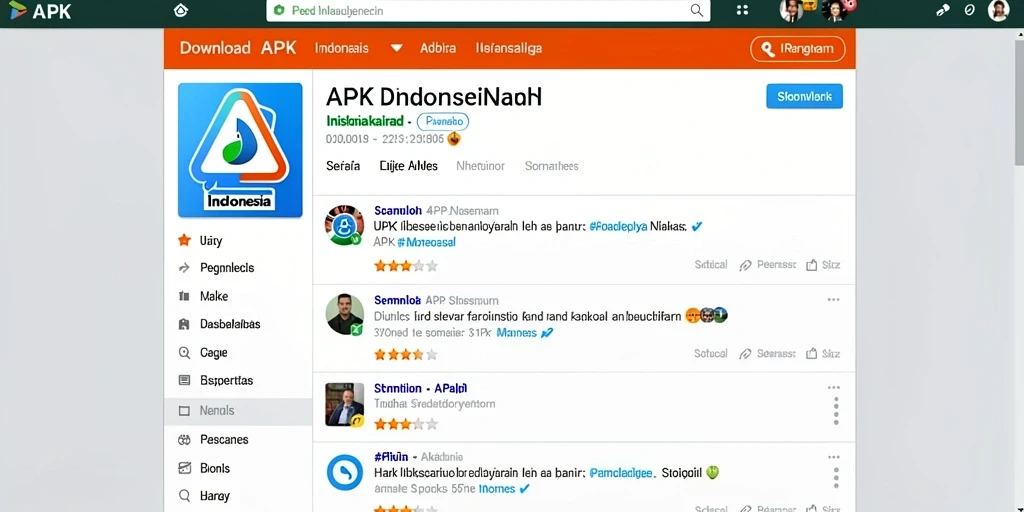 Tampilan awal yang penuh warna dan menarik.