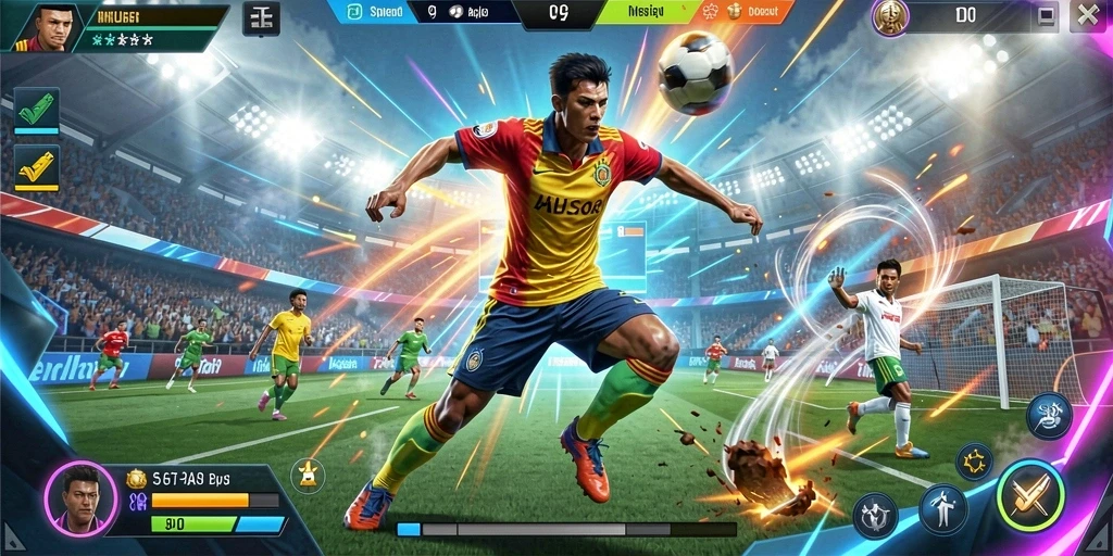 Tampilan awal game yang sangat menarik.
